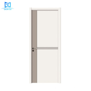 Go-a055 de bonne qualité moderne en bois de la porte d&#39;appartement MDF convivial MDF